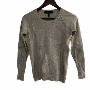 ISABEL MARANT Grey Scoop Neck Sweater US 4 / EU 36